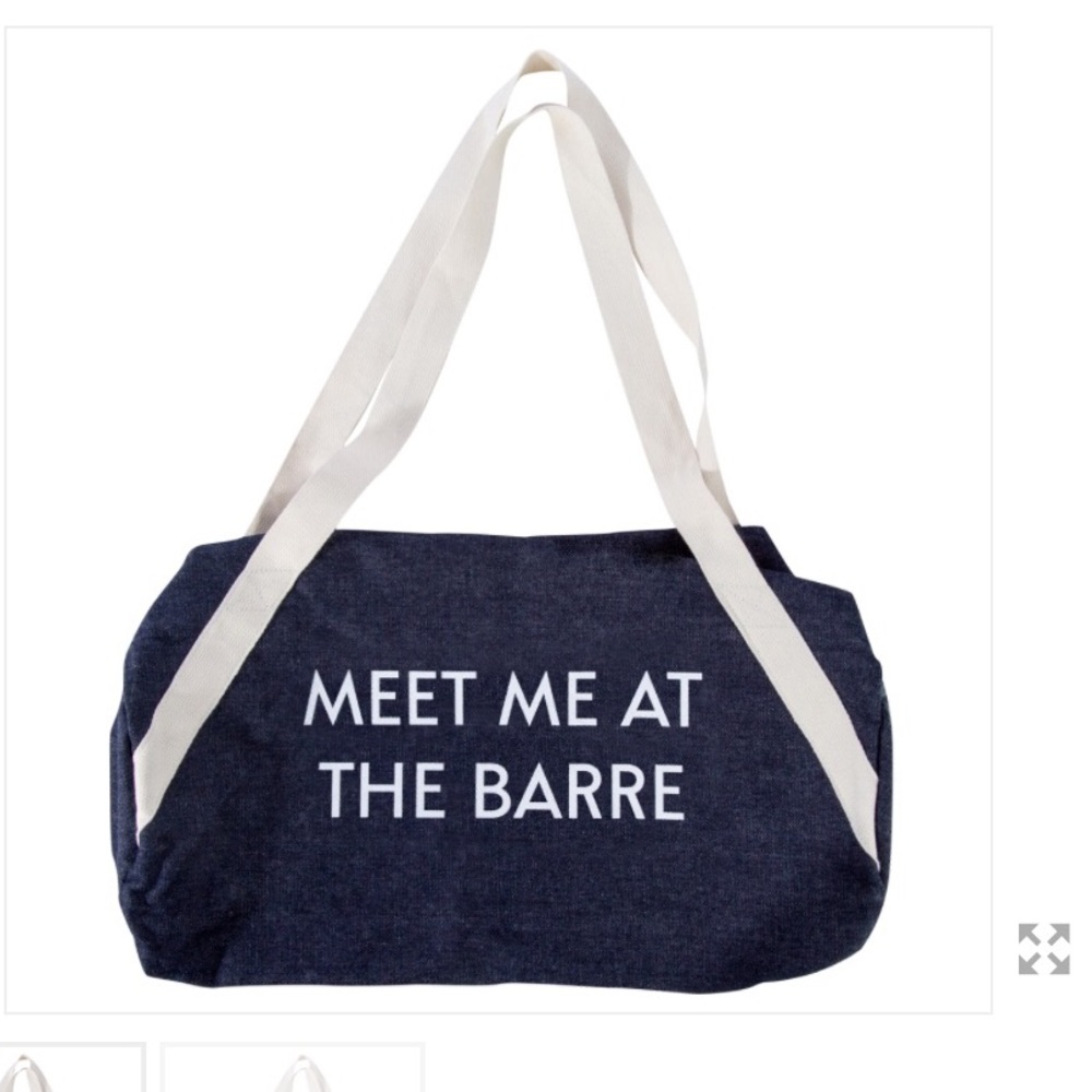 Denim Gym Bag